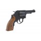 Модель револьвера HG131B-1 Revolver Replica - Black/Wood (металл, пластик) HFC